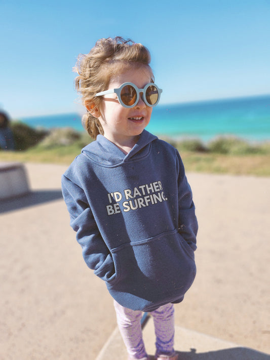 I'd Rather Be Surfing - Kids Hoodie